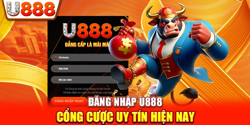 Đăng nhập U888 - Cổng cược uy tín hiện nay